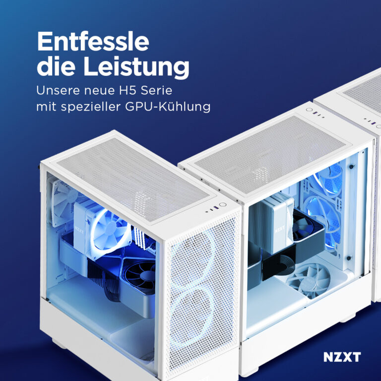 NZXT präsentiert das H5 Flow und H5 Elite