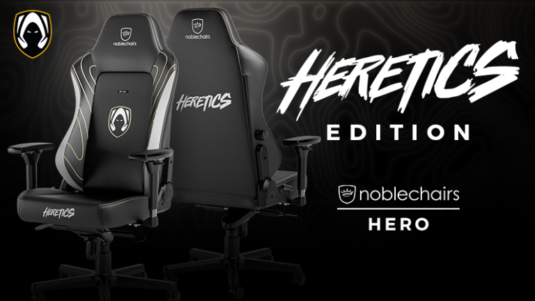 Der noblechairs HERO in der neuen Team Heretics Edition