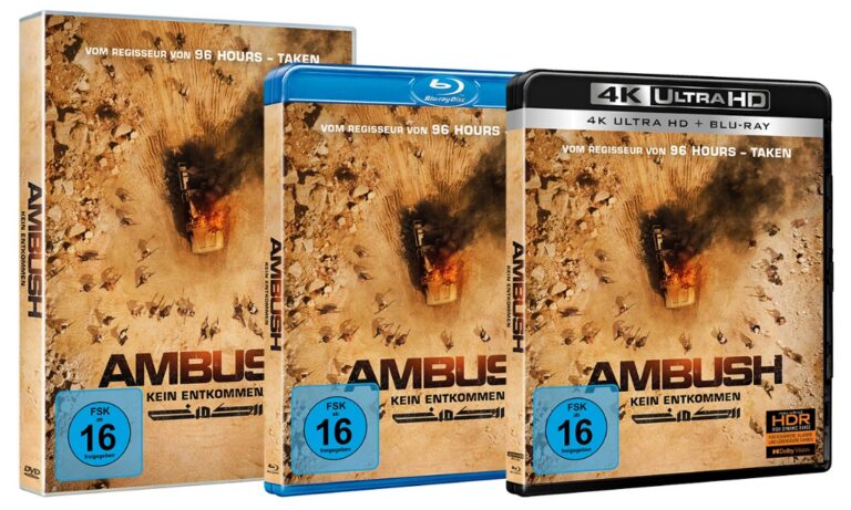 [Gewinnspiel] Game2Gether verlost Blu-Ray und DVD von Ambush – Kein Entkommen