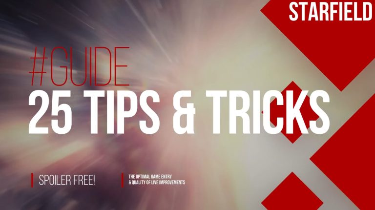 Starfield – 25 Tipps & Tricks – Spoilerfrei