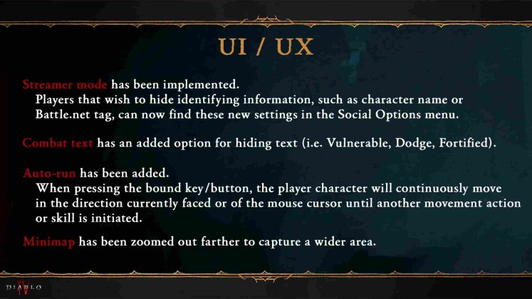 Diablo 4 UI&UX 2