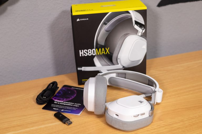 CORSAIR HS80 MAX WIRELESS – Test/Review