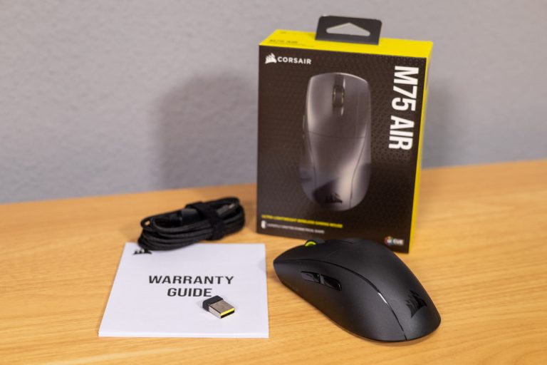 CORSAIR M75 AIR – Test/Review