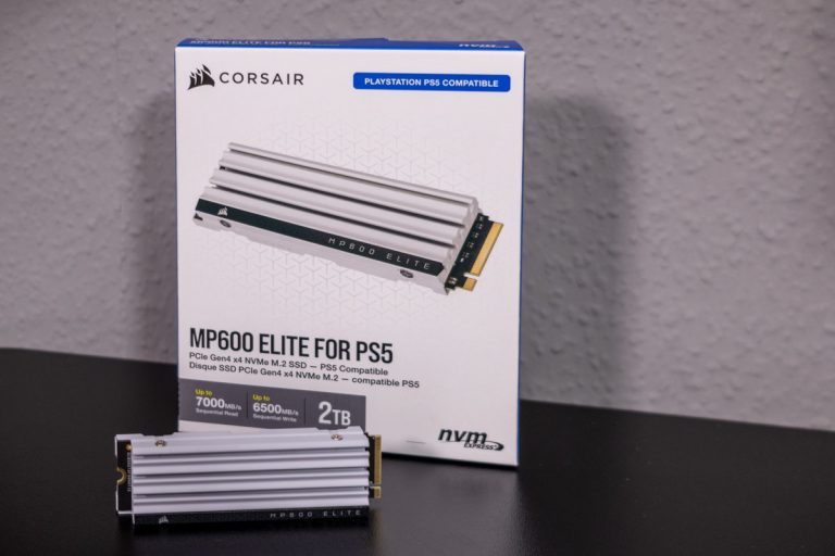 CORSAIR MP600 ELITE FOR PS5 2 TB – Test/Review