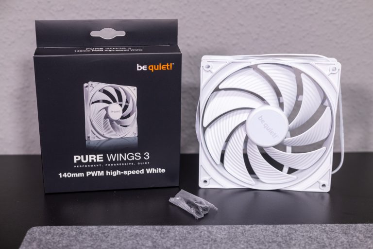 be quiet! Pure Wings 3 140 mm PWM high-speed White – Test/Review